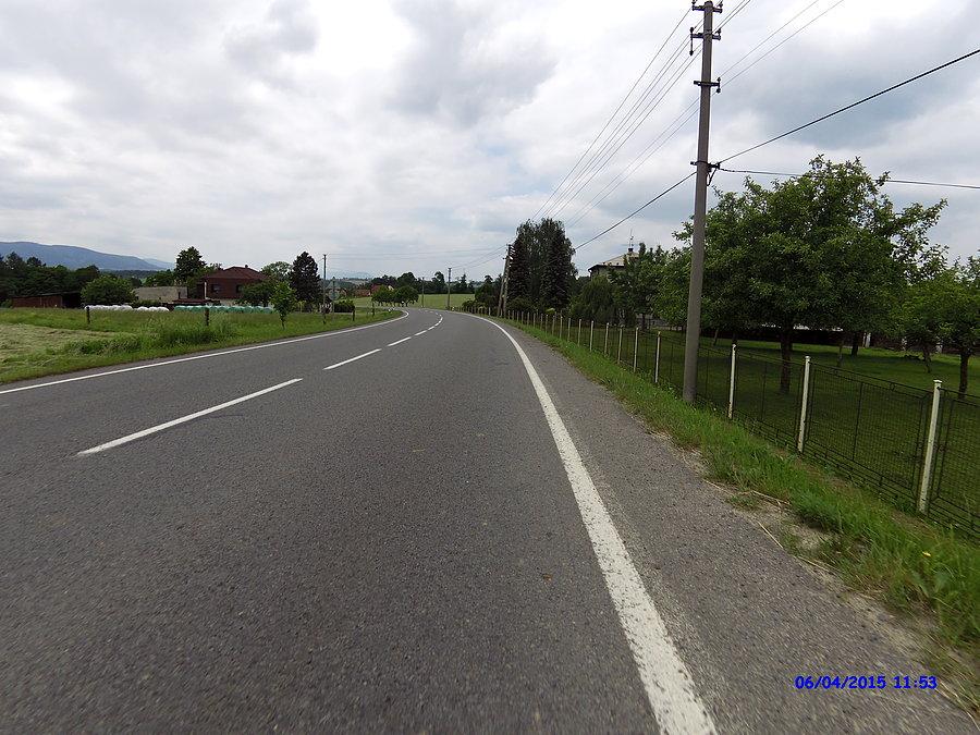 Gdzieś na drodze nr 648 do Trzanowic
