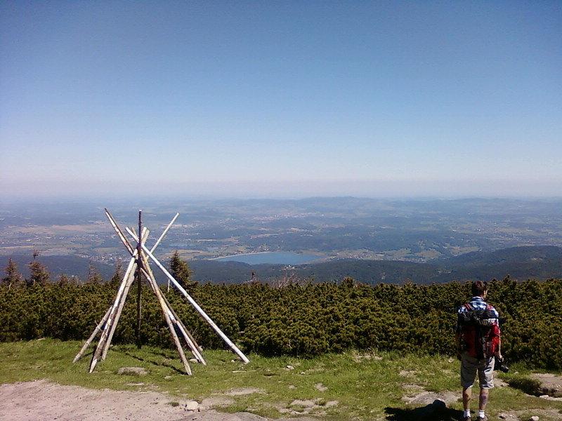 Widok spod Słonecznika