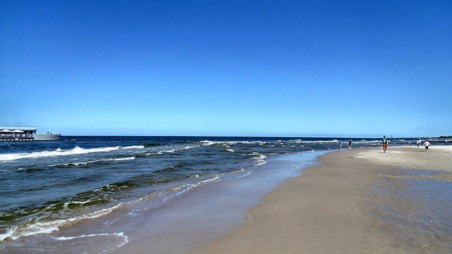 Plaża w Kołobrzegu