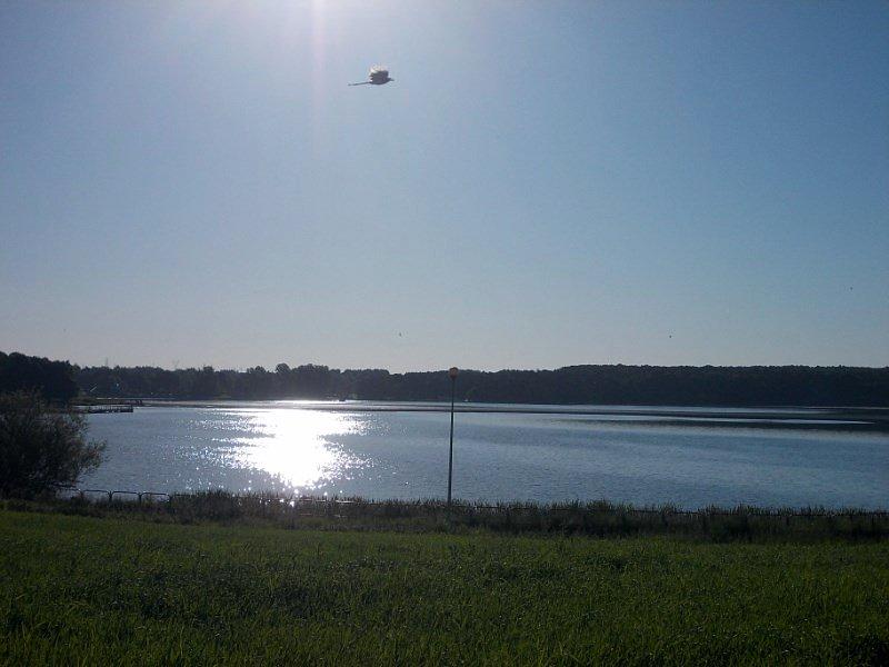 Poranek nad zalewem