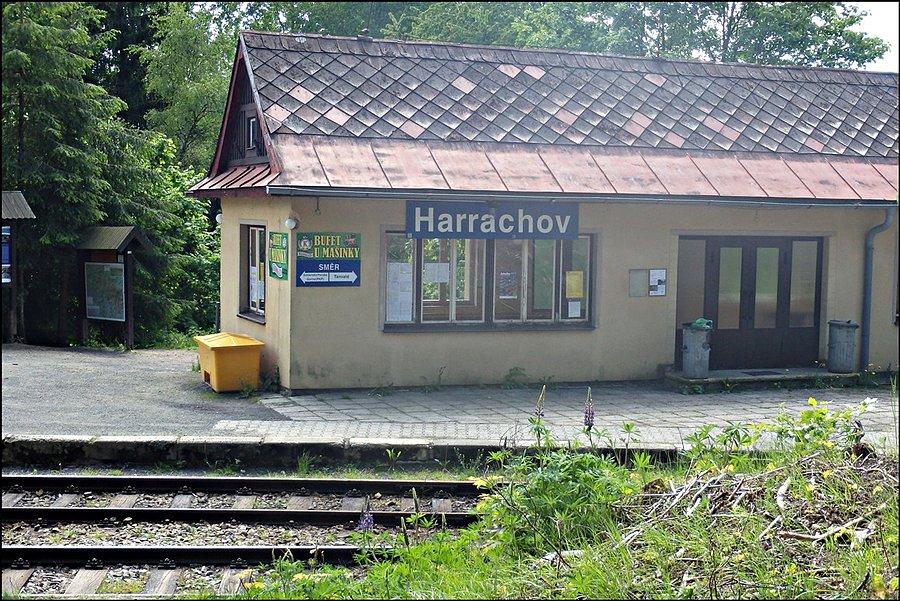 Stacja kolejowa w Harrachov