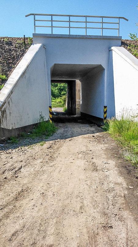 Jak długo jeżdżę tędy, pierwszy raz nie widzę tutaj rzeki... wyschła