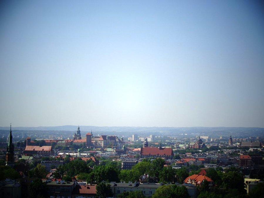Widok z kopca Krakusa