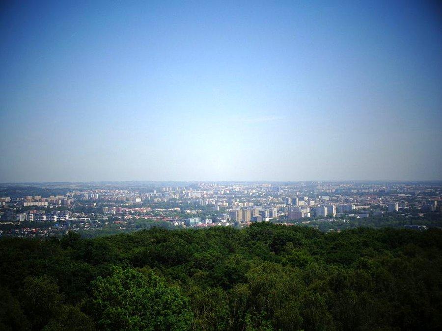 Widok z Kopca Piłsudskiego