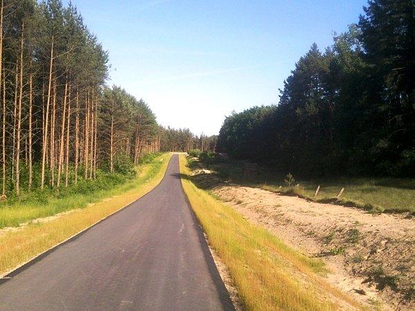 Ciąg dalszy podjazdu
