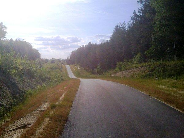 Widok na podjazd