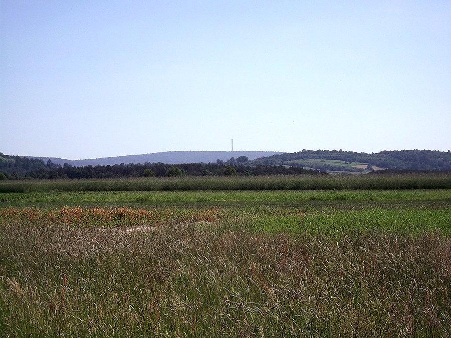 Pierwszy widok na Święty Krzyż