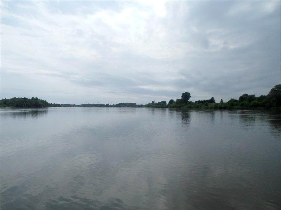 Widok na Wisłę z promu