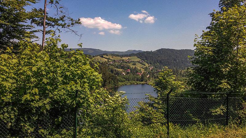 Widok na jezioro Czerniańskie