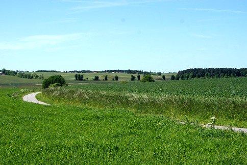 DDR pośród łanów i pól zielonych