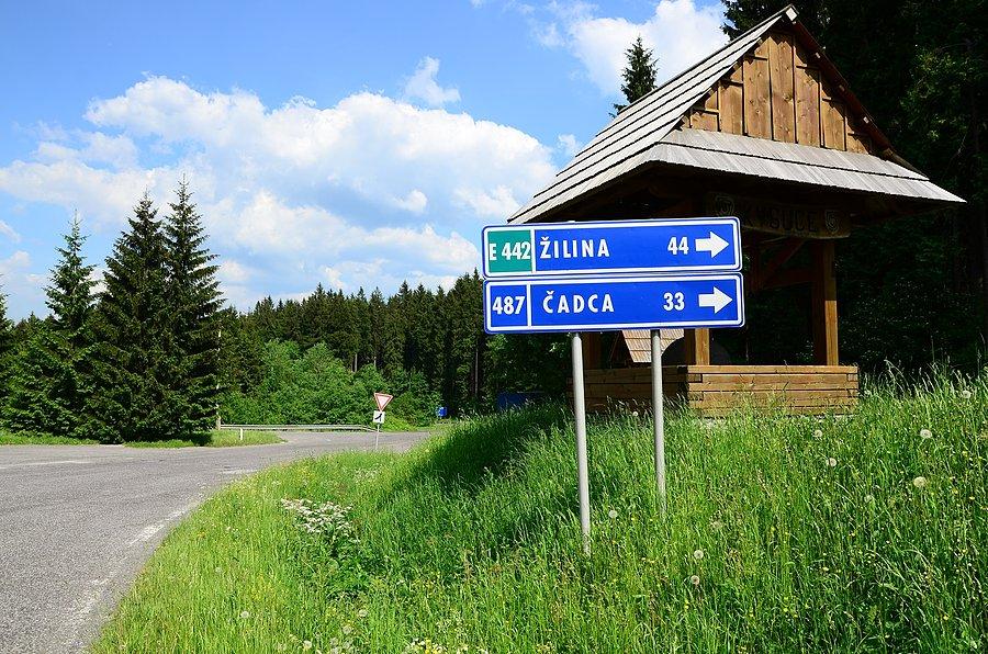 Pożegnanie z Czechami na drodze do Czadcy