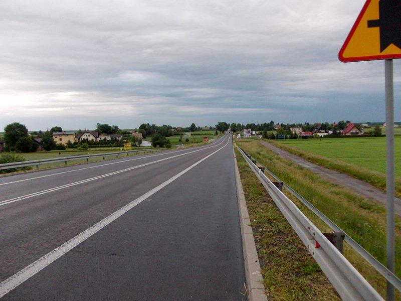 Na szczęście rano już nie padało
