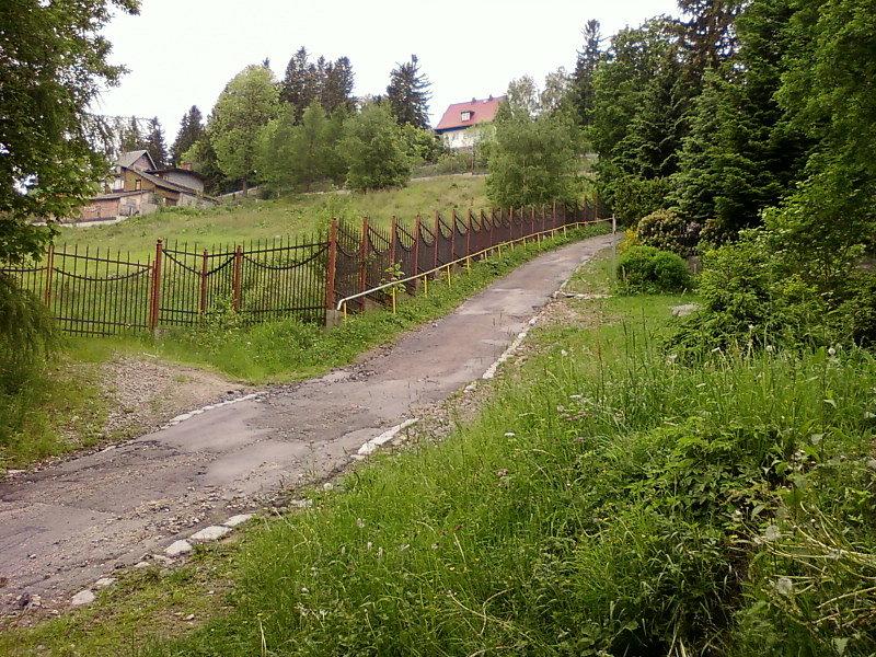 Ul. Szkolna - podjazd