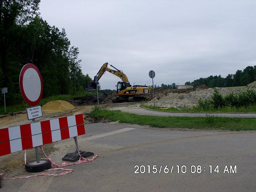 Ulica Ziemska w przebudowie
