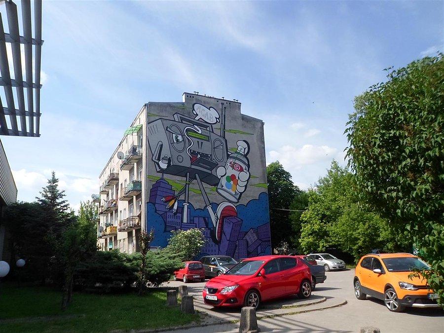 Mural na Grochowskiej