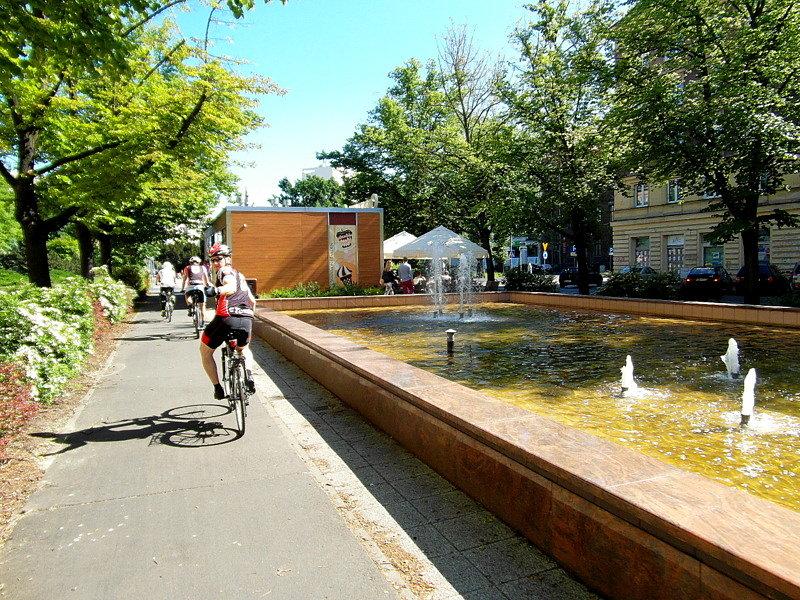 Aleja fontann - Szczecin