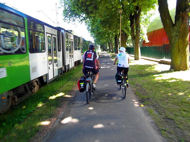 Jazda po Szczecinie