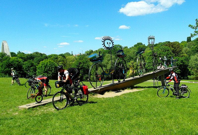 W miejskim parku- Szczecin