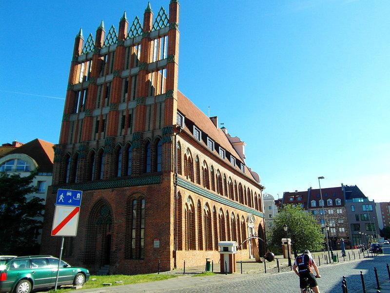 Krzywy kościół- Szczecin