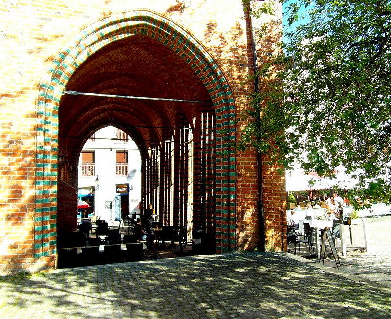 Krzywy kościół- Szczecin