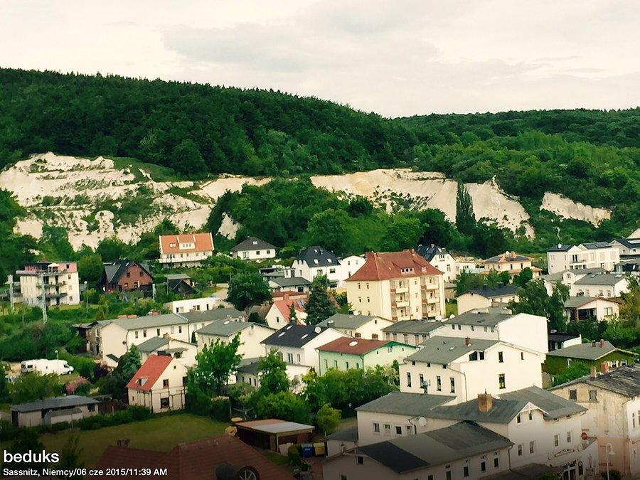 Widok na Sasnitz z wieżowca