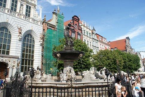 Fontanna Neptuna w Gdańsku