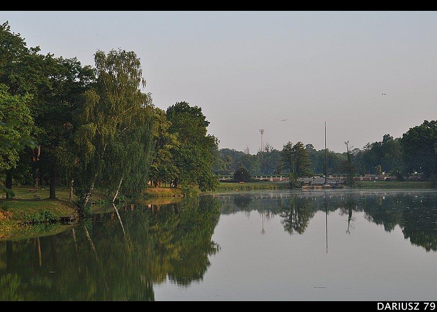 Staw w Parku Świerklańcu