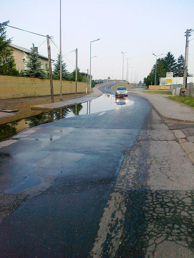 Wieczorem była burza i wreszcie trochę popadało