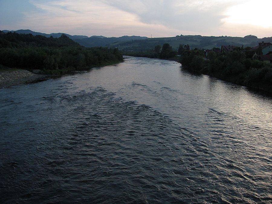 Podwieczorny Dunajec przed Gaboniem