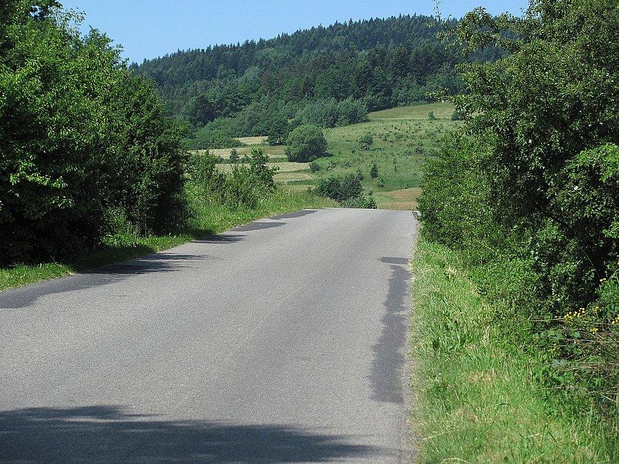 Podjazd na Ptaszkową