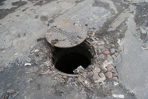 Niebezpiecznie tutaj, gdzie do holery sanepid?
