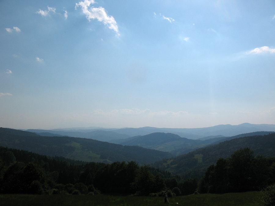 Panorama z bacówki