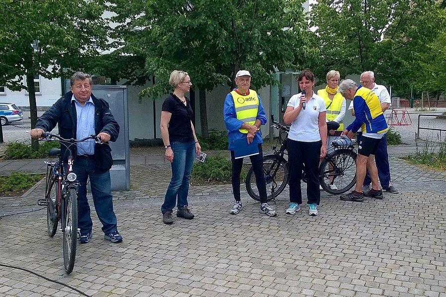 Od lewej: Burmistrz Polic i Burmistrzyni Pasewalku