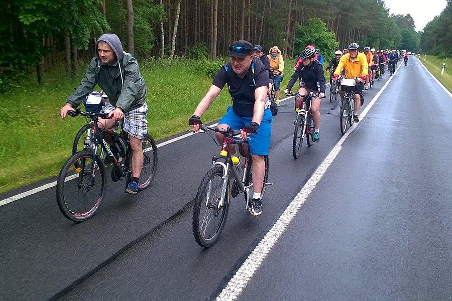 Końcowe kilometry przed Pasewalkiem