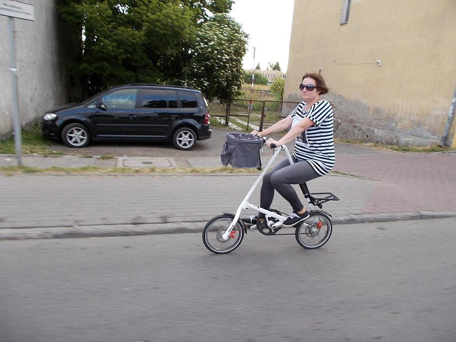 Ewa na rowerze