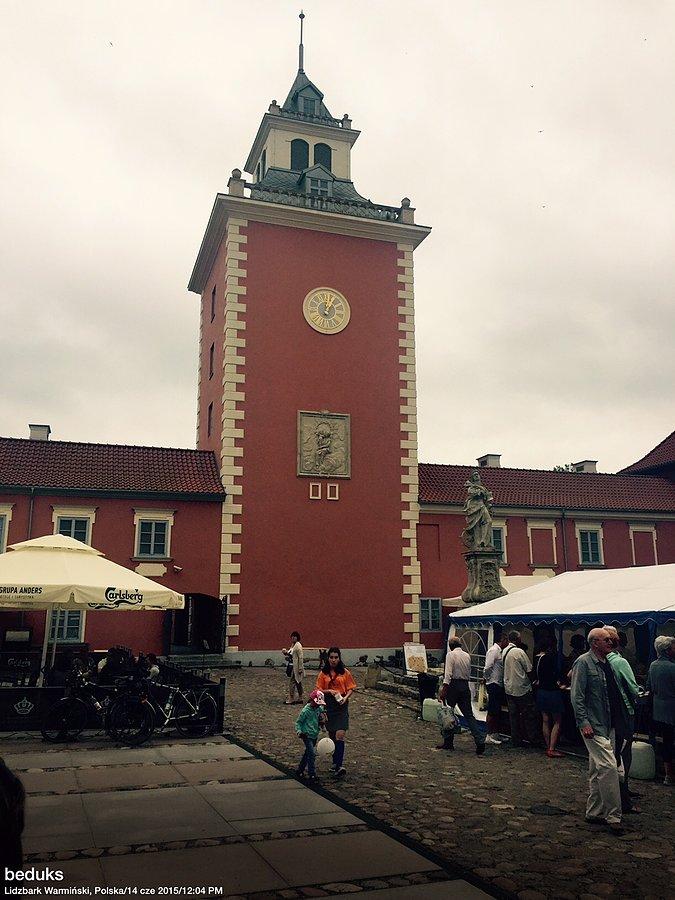 Okazały zamek w Lidzbarku i targi serowe