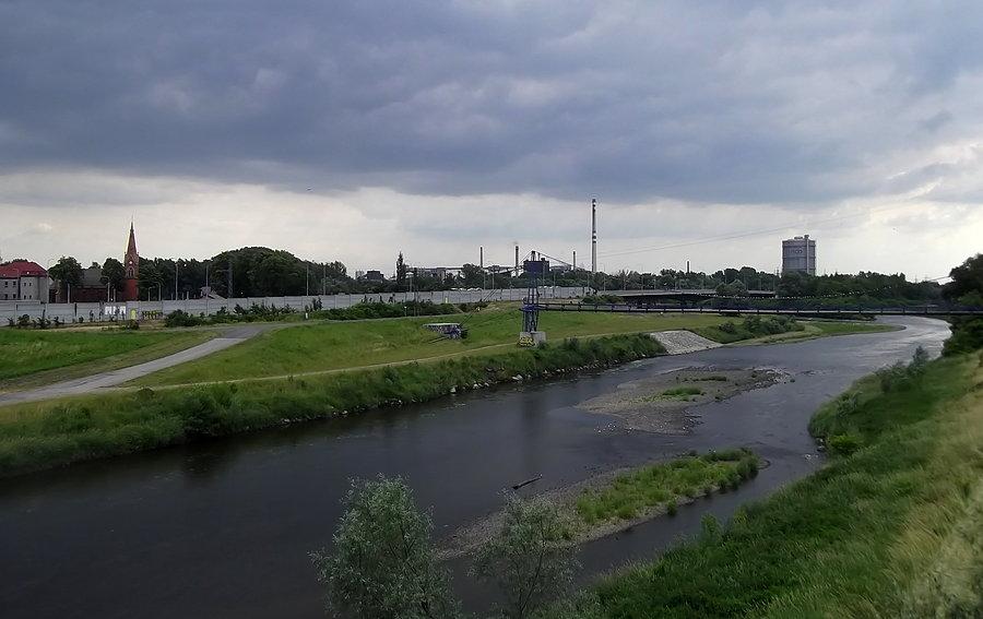 Rzeka Odra w okolicy Koblova