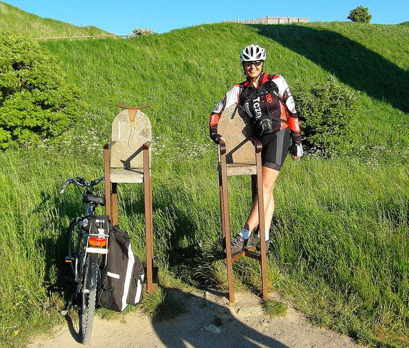 Nie zmieściłam się w to siedzisko- Kap Arkona - Rugia