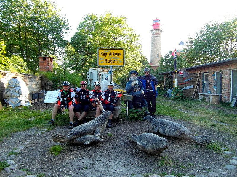 Zdjęcie zbiorowe Kap Arkona -Rugia