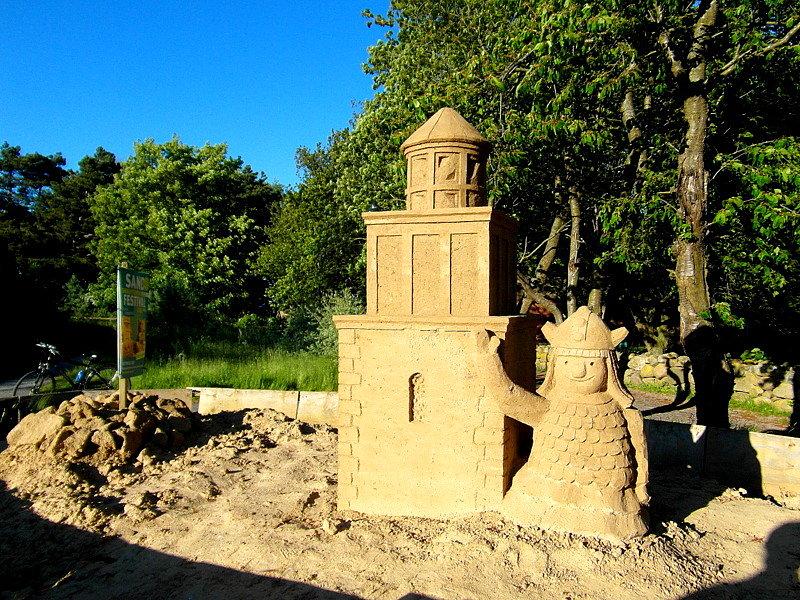 Piaskowe rzeźby - Kap Arkona Rugia