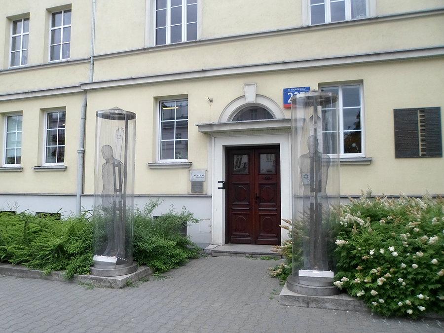 Kryjówka Władysława Szpilmana, bohatera filmu "Pianista"