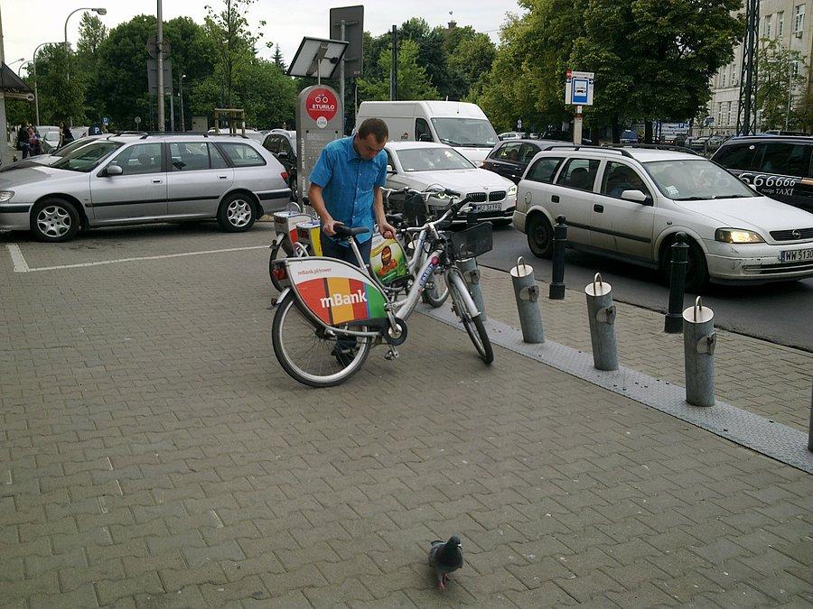 Warszawa rower miejski