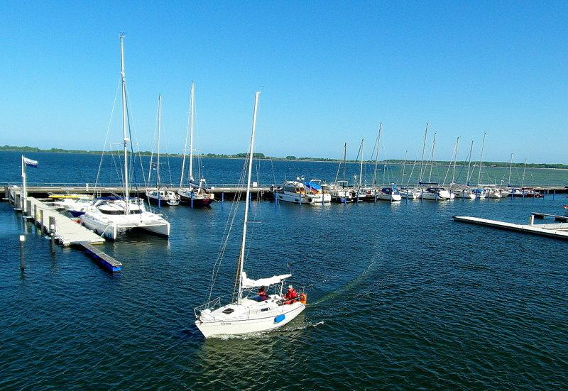 Marina w miejscowości Wiek- Rugia