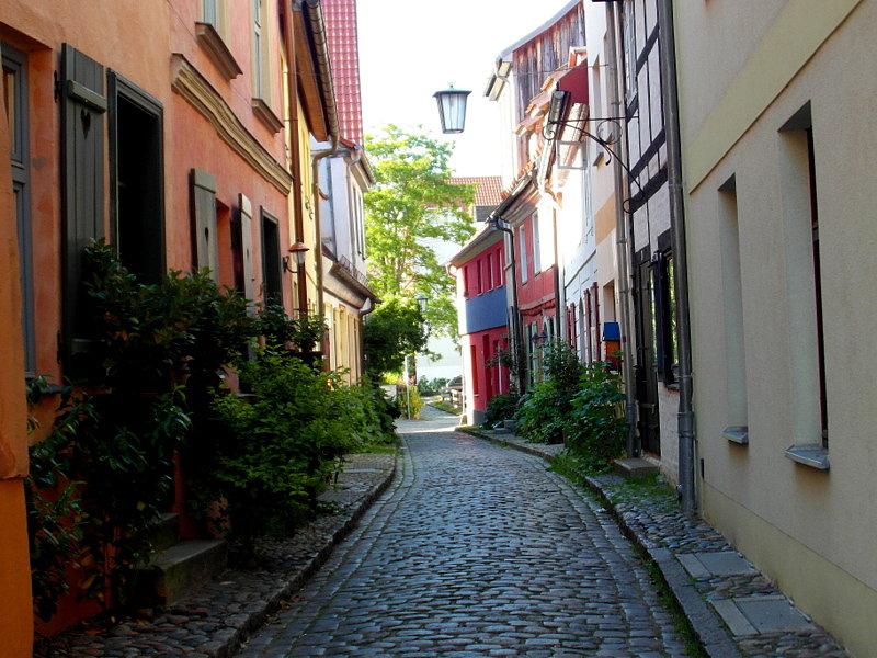 Klimatyczne uliczki - Stralsund -Niemcy