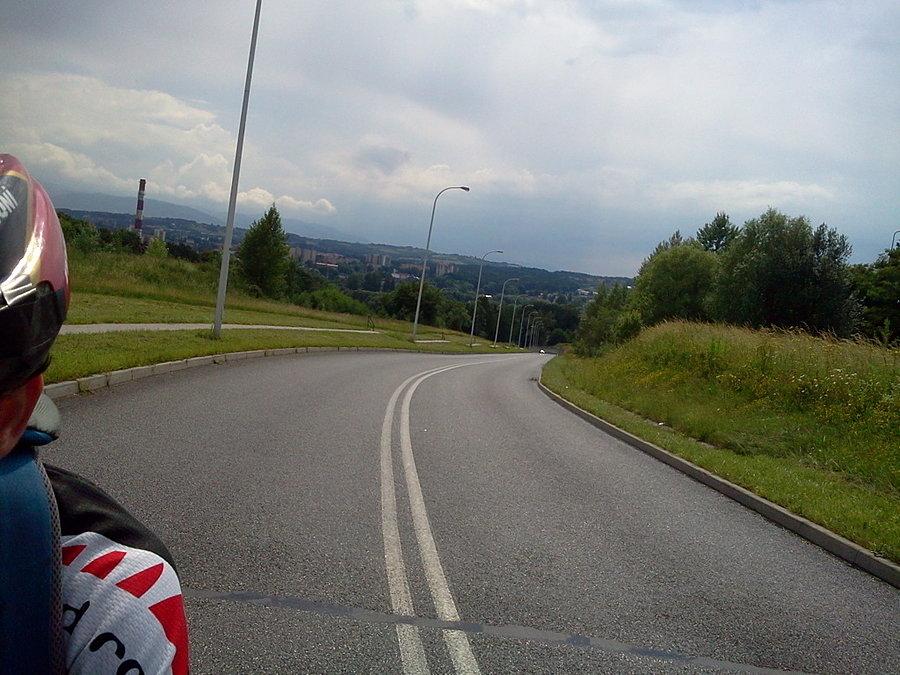 Pochmurno nad Cieszynem