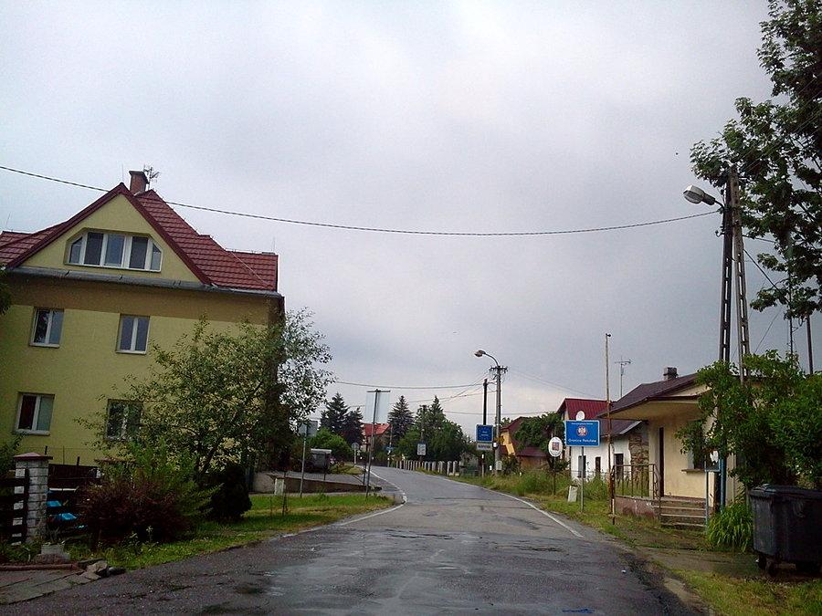 Lekki deszcz w Kaczycach