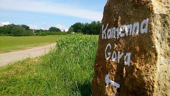 Drogowskaz na Kamienną Górę