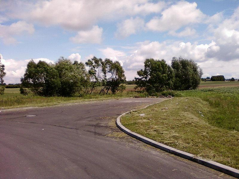 Wyjazd z ronda zaprojektowany