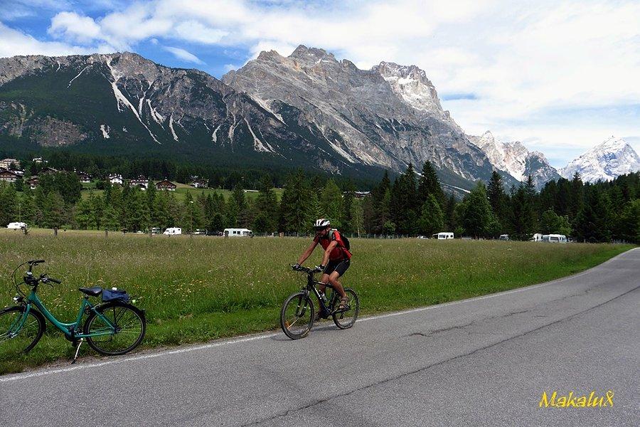 Przynajmniej parę km w Dolomitach zrobiłem