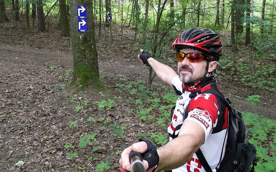 Trasa już oznakowana. Dojazd do "Janosika" :)